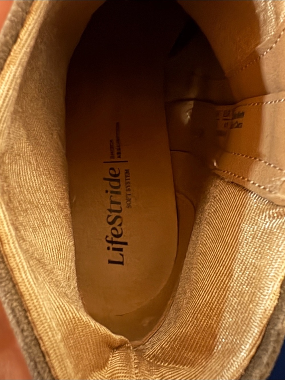 LifeStride Women’s Taupe Ankle Boots - nwot - Picture 5 of 8